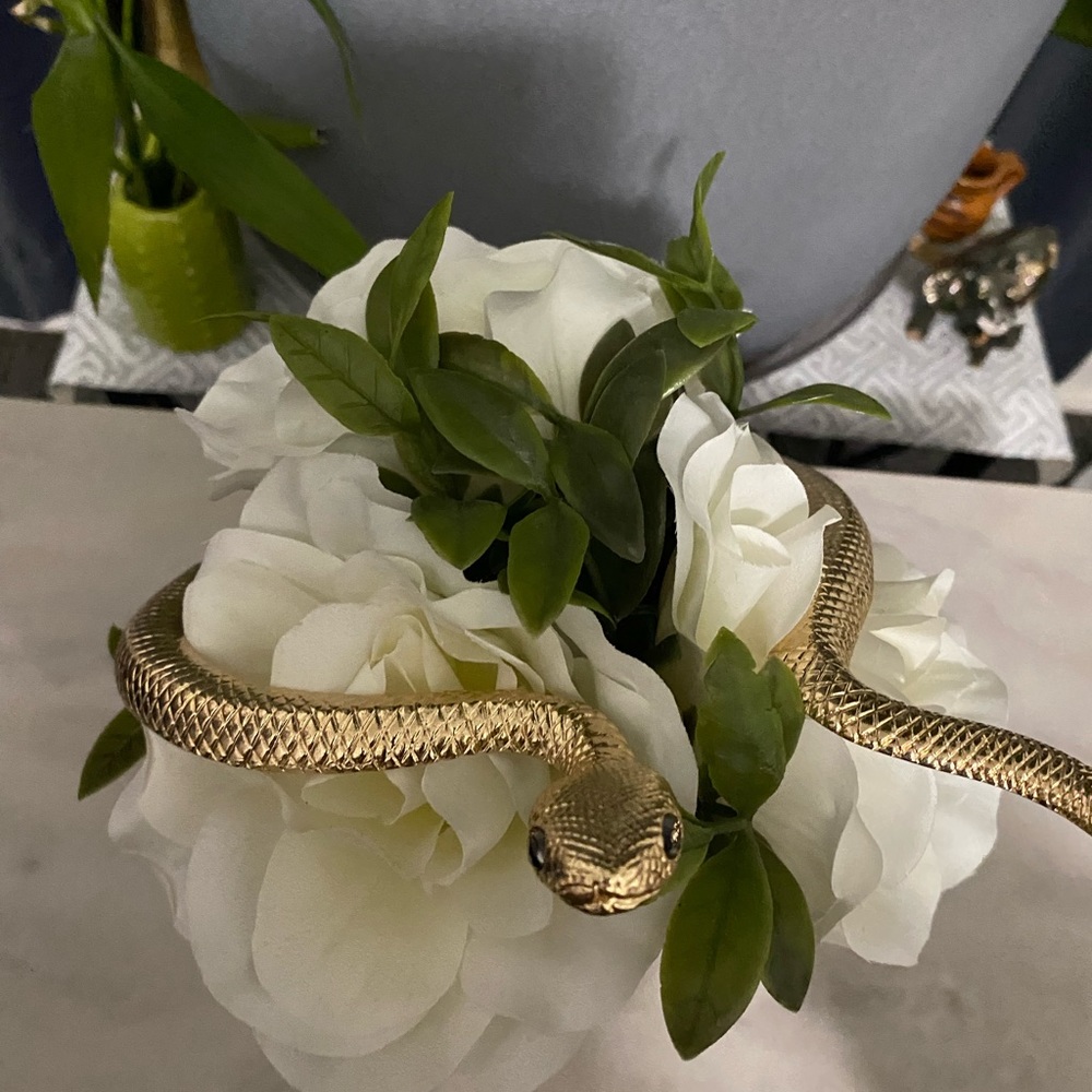 Beautiful snake necklace. Never worn by me. Gorgeous. - Picture 2 of 5